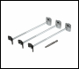 Trend Zipbolt 170mm Pack Of Three With Hex Bit - Code ZIP/170/3