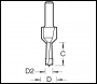 Trend Drill Countersink Counterbore 12mm Diameter - Code 62/10X1/4TC