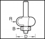 Trend Bearing Guided Sunk Bead Cutter - Code 8/20X1/4TC