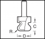 Trend Drawer Pull Cutter - Code 84/95X1/2TC