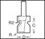 Trend Drawer Pull Cutter - Code 84/96X1/2TC