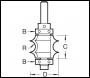 Trend Self Guided Sunk Bead Cutter - Code 9/98X1/4TC