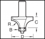 Trend Bull Nose Combination Cutter - Code 90/28X1/2TC