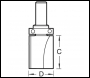 Trend Trimming Cutter 28.6mm Diameter - Code 90/31X1/2TC