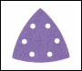 Trend 93 X 93mm 40g Delta Sanding Pad, 10 Pack - Code AB/OSC/40Z