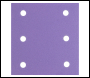 Trend 115 X 107mm 6-hole 60g/120g/240g Quarter Sheet Sanding Pad, 6 Pack - Code AB/QTR1/M6