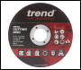 Trend 115mm Metal Cutting Discs 1mm Kerf 10 Pack - Code AD/C115/1/M