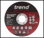 Trend 4?? (115mm) X 2.5mm Multi-material Cutting Discs, 10 Pack - Code AD/C115/1/MM