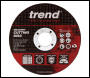 Trend 115mm Masonry Cutting Disc 2.5 Mm Kerf 10 Pack - Code AD/C115/25/S