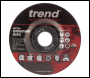 Trend 115mm Metal Grinding Discs 6mm Kerf 10 Pack - Code AD/G115/6/M
