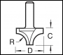 Trend Sash Bar 6.3mm Radius X 12.7mm Cut - Code C071X1/4TC