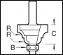 Trend Classic Ogee 6.3mm Radius - Code C091X1/4TC