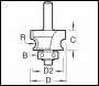 Trend Bearing Guided Corner Bead 7mm Radius - Code C215X1/4TC