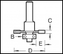 Trend Slotting 6.0mm Cut X 31.8mm Diameter - Code C145AX8MMTC