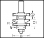 Trend Ogee Profile Scriber Set - Code C155X8MMTC