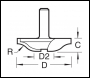 Trend Large Panel Raiser Radius 12mm - Code C173X8MMTC