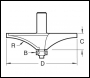 Trend Bearing Guided Hand Rail 51mm Radius - Code C191X1/2TC