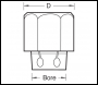 Trend Collet And Nut Set T5 6.35mm (1/4) - Code CNS/T5/635