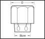 Trend Collet And Nut Set T5 8mm - Code CNS/T5/8