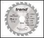 Trend Craft Saw Blade 120mm X 40 Teeth X 20mm Thin - Code CSB/12040T