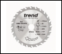 Trend Craft Saw Blade 136 X 24 Teeth X 20 Thin - Code CSB/13624TA