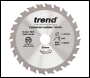 Trend Wood Circular Saw Blade 140mm X 20mm X 24t - Code CSB/14024