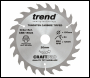 Trend Craft Saw Blade 150mm X 24 Teeth X 20mm - Code CSB/15024