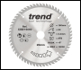 Trend The Craft Pro 160mm Diameter 20mm Bore 60 Tooth Fine Finish Cut Saw Blade For Hand Held Circular Saws - Code CSB/16060