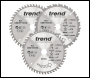 Trend 160mm Craft Saw Blade Triple Pack - Code CSB/160/3PK/A