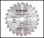 Trend Craft Saw Blade 165mm X 24 Teeth X 20mm - Code CSB/16524C