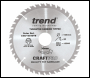 Trend Craft Saw Blade 165mm X 40 Teeth X 30 Thin - Code CSB/16540TB