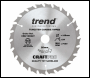Trend 165mm Diameter Craft Saw Blade Triple Pack - Code CSB/165/3PK/B