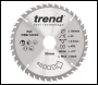 Trend Craft Saw Blade 180mm X 40 Teeth X 30mm - Code CSB/18040