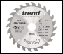 Trend Craft Saw Blade 184mm X 24 Teeth X 30mm - Code CSB/18424A