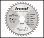 Trend Craft Saw Blade 184mm X 40 Teeth X 30mm - Code CSB/18440A