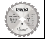 Trend Craft Sawblade 190mm X 24 Teeth X 5/8 Thin Wormdrive - Code CSB/19024TW