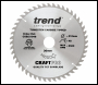 Trend The Craft Pro 210mm Diameter 30mm Bore 48 Tooth General Purpose Saw Blade For Table Saws And Hand Held Circular Saws. - Code CSB/21048