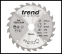 Trend Craft Saw Blade 230mm X 24 Teeth X 30mm - Code CSB/23024