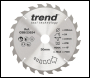 Trend The Craft Pro 235mm Diameter 30mm Bore 24 Tooth General Purpose Saw Blade For Hand Held Circular Saws - Code CSB/23524