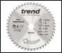 Trend Craft Pro 250mm Diameter 30mm Bore 48 Tooth General Purpose Saw Blade For Table Saws. - Code CSB/25048