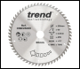 Trend Craft Pro 250mm Diameter 30mm Bore 60 Tooth Fine Finish Cut Saw Blade For Table Saws - Code CSB/25060