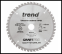 Trend Craft Saw Blade Aluminium And Plastic 165 X 48 Teeth X 20 - Code CSB/AP16548