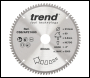 Trend Craft Saw Blade Aluminium And Plastic 216mm X 80 Teeth X 30mm - Code CSB/AP21680