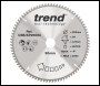 Trend Craft Saw Blade Aluminium And Plastic 250mm X 84 Teeth X 30mm - Code CSB/AP25084