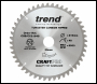 Trend Craft Pro 216mm Diameter 30mm Bore 48 Tooth Medium/fine Cut Saw Blade For Mitre Saws - Code CSB/CC21648