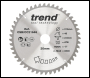 Trend Craft Pro 216mm Diameter 30mm Bore 48 Tooth Medium/fine Cut Saw Blade For Mitre Saws - Code CSB/CC21648