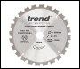 Trend Craft Saw Blade Crosscut 250mm X 24 Teeth X 30mm - Code CSB/CC25024