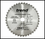 Trend Craft Saw Blade Crosscut 260mm X 40 Teeth X 30mm - Code CSB/CC26040