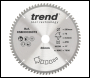 Trend Craft Saw Blade Crosscut 260mm X 72 Teeth X 30mm - Code CSB/CC26072