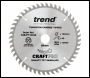 Trend Craftpro 160mm Diameter 20mm Bore 48 Tooth Fine Finish Cut Saw Blade For Plunge Saws - Code CSB/PT16048